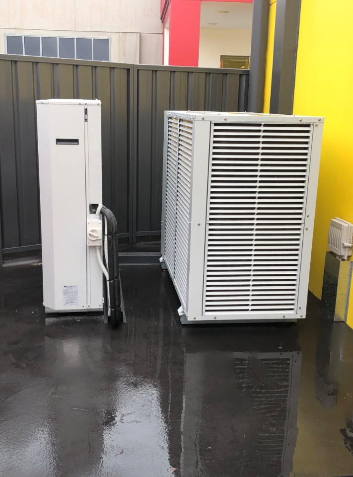 commercial air conditioning installation in Newcastle